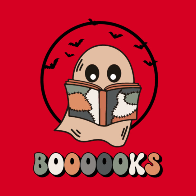 Booooks Halloween Ghost Boo Book Reader Librarian Costume by The WYLD Tribe