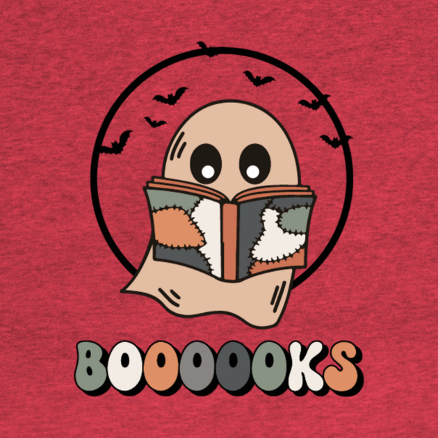 Booooks Halloween Ghost Boo Book Reader Librarian Costume by The WYLD Tribe