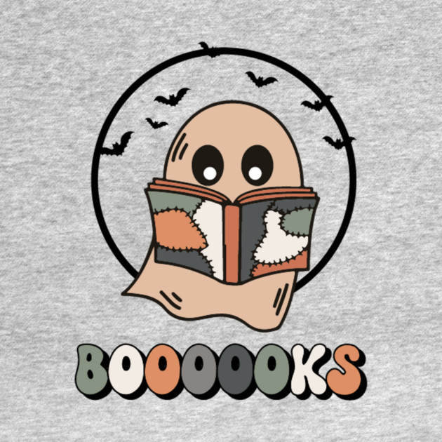 Booooks Halloween Ghost Boo Book Reader Librarian Costume by The WYLD Tribe