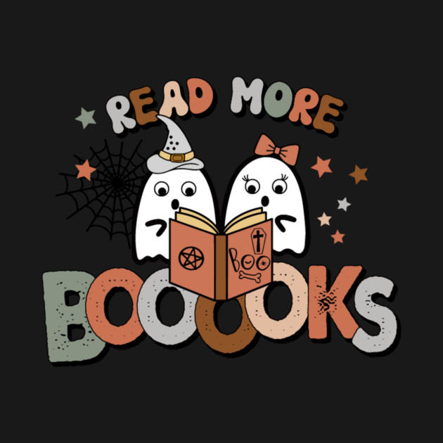 Read More Booooks Ghost Boo Halloween by The WYLD Tribe
