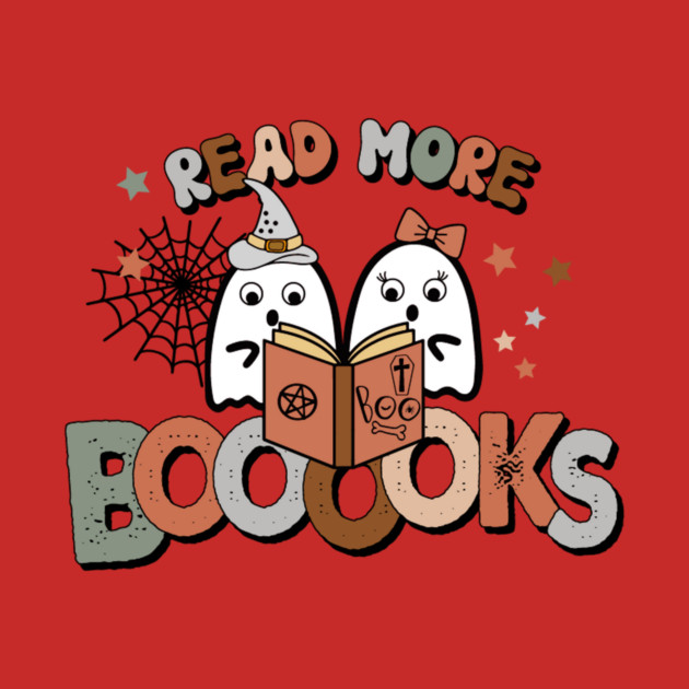 Read More Booooks Ghost Boo Halloween by The WYLD Tribe