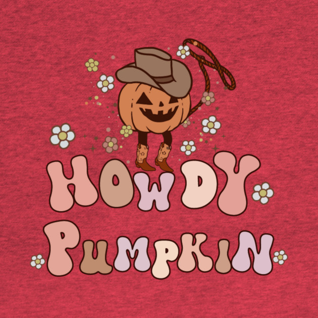 Halloween Howdy Pumpkin Cowboy Cowgirl by The WYLD Tribe