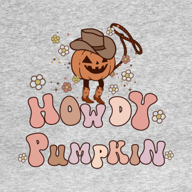 Halloween Howdy Pumpkin Cowboy Cowgirl by The WYLD Tribe