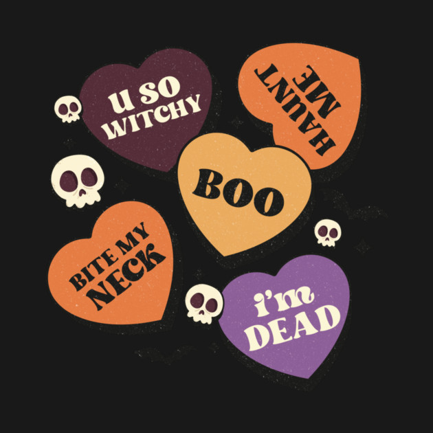 Boo Halloween Witchy Haunted Hearts by The WYLD Tribe