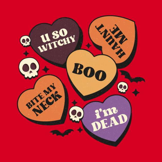 Boo Halloween Witchy Haunted Hearts by The WYLD Tribe