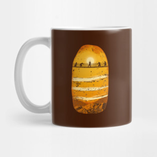 Fortune Stones distressed Mug