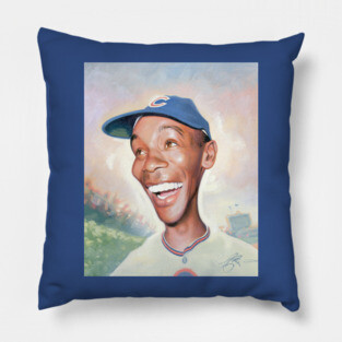 Ernie Banks Pillow