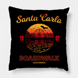 Santa Carla Boardwalk Pillow