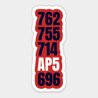 All-Time HR Leaders Sticker