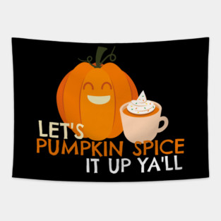 Pumpkin Spice it Up Tapestry