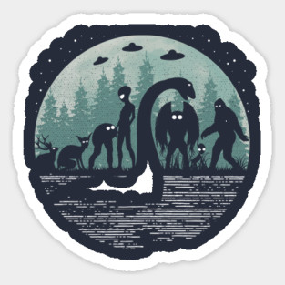 Cryptid Creatures Sticker