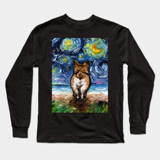 Beach Nights - Corgi Long Sleeve T-Shirt