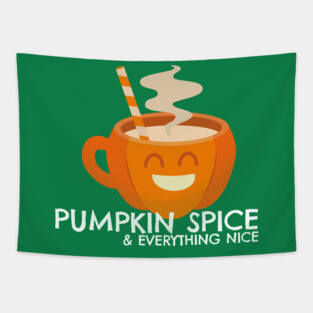 Pumpkin Spice & Everything Nice Tapestry