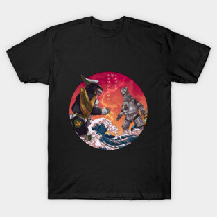 Duel in the Great Wave T-Shirt