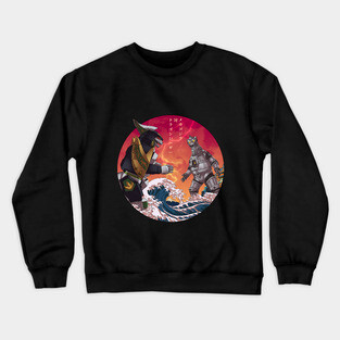 Duel in the Great Wave Crewneck Sweatshirt