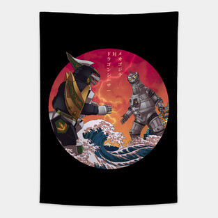 Duel in the Great Wave Tapestry