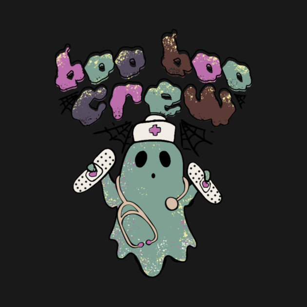 Boo Boo Crew Halloween Nurse Ghost Costume by The WYLD Tribe