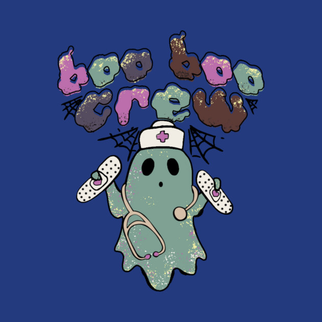 Boo Boo Crew Halloween Nurse Ghost Costume by The WYLD Tribe