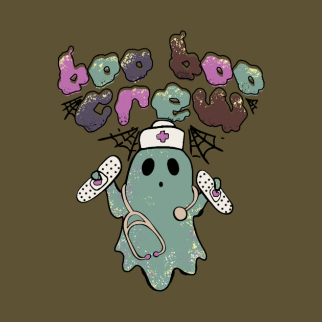 Boo Boo Crew Halloween Nurse Ghost Costume by The WYLD Tribe