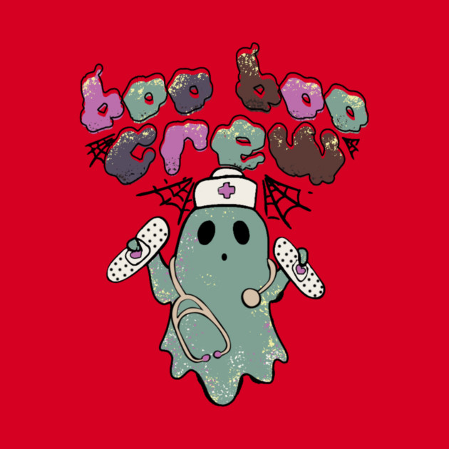 Boo Boo Crew Halloween Nurse Ghost Costume by The WYLD Tribe