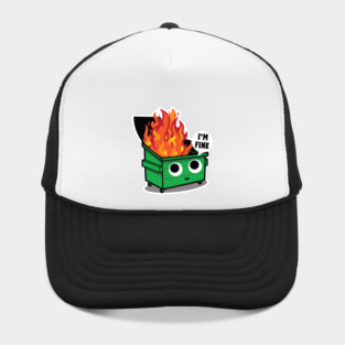 Cute Dumpster Fire Hat