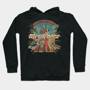 MegaForce Deeds Not Words 1982 Hoodie