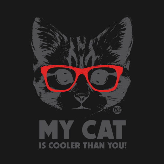 COOLER CAT by toddgoldmanart