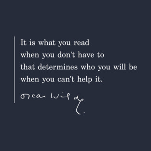 What You Read Determines Who You'll Be T-Shirt