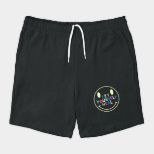 Let Yourself Heal Smile Face Shorts