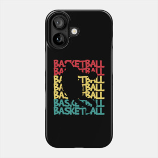 Retro Basketball Player Phone Case
