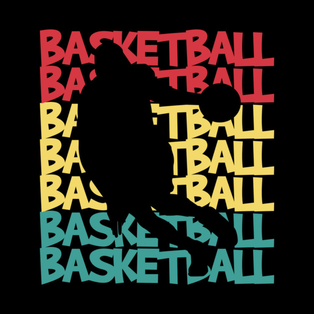 Retro Basketball Player by The WYLD Tribe