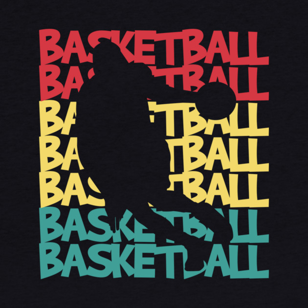 Retro Basketball Player by The WYLD Tribe
