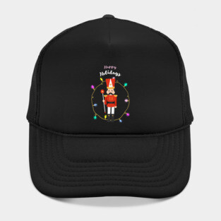 Happy Holidays Nutcracker Hat