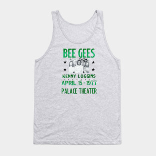 Retro Bee gees Poster 1977 Tank Top