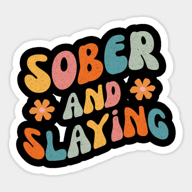 Sober and Slaying Magnet by The WYLD Tribe