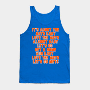 It's About The Mets Baby Tank Top