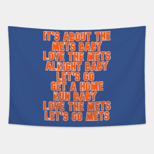 It's About The Mets Baby Tapestry