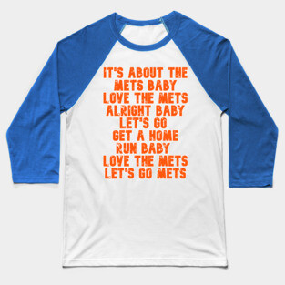 It's About The Mets Baby Baseball T-Shirt