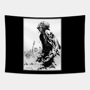 Bernie Wrightson Zombie Tapestry
