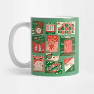Classic Christmas Decoration Packaging Mug