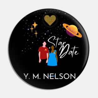 Star Date Book Cover Print Pin