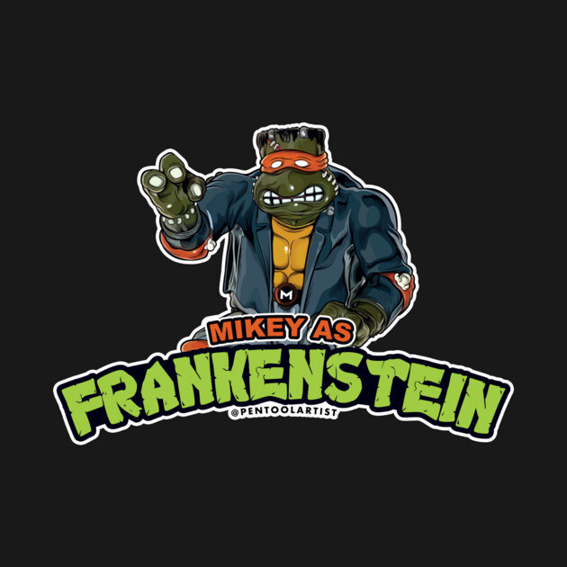 Mikey as Frankenstein by pentoolarts