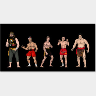 Top Kumite Fighters Posters and Art