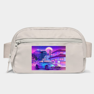 Toyota Supra mk4 Car Synthwave Bag
