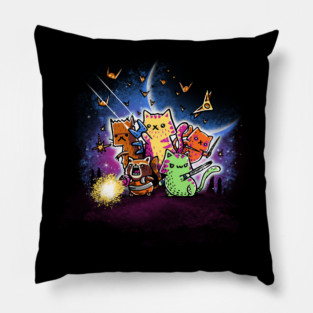 Pawdians of the Galaxy Pillow