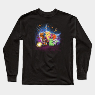 Pawdians of the Galaxy Long Sleeve T-Shirt