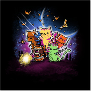 Pawdians of the Galaxy Posters and Art