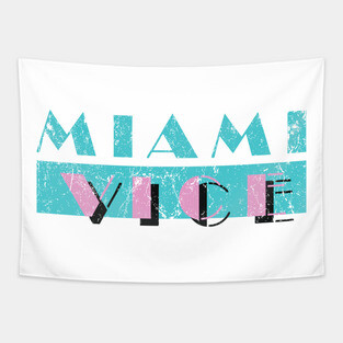 Miami Vice Tapestry