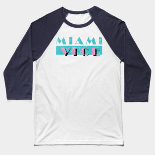 Miami Vice Baseball T-Shirt