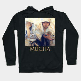 Fate by Alphonse Mucha Hoodie
